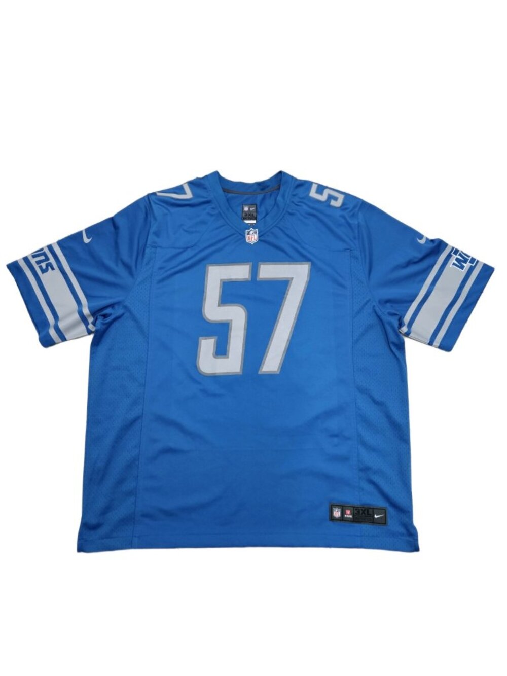 Detroit Lions #57 G Nolan Jr Nike NFL Jersey Men 3XL